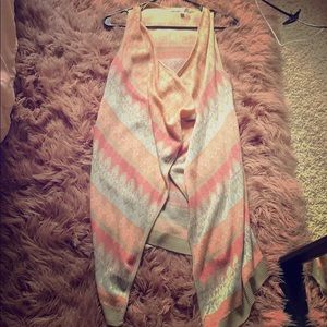 Vest sweater sleeveless